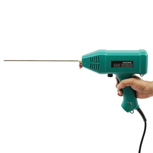 JJsdwin Saldatrice a mano, pistola digitale portatile con pennello per saldatura, saldatrice laser per macchinari, diametro filo di saldatura 1,6-3,2 mm, spessore di saldatura 2-14 mm