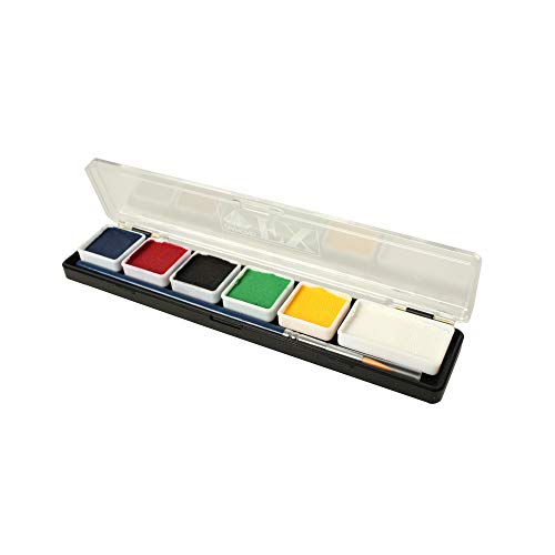 Diamond FX Mini Face Paint Essential Color Pallet.