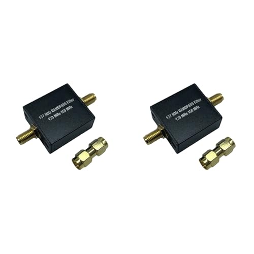 Filtre Passe-Bande 137 MHz pour signal VHF et récepteur SDR satellite météo x2