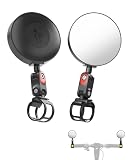 Specchietto retrovisore per scooter compatibile con Segway Ninebot e tutti i KickScooter Max G30 G2 G3 ZT3 PRO GT3 F3 E3 (tranne Air T15), grande angolo regolabile