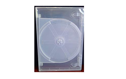 10 Pk Viva New 14mm 2 DVD Case Super Clear Eco-box solid Double