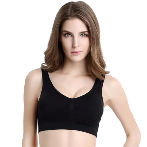 Image of Fashiol Women's Padded Sports Bra Criss Cross Racerback Sports Bra Stretchable Everyday Bras for Workout /Gym & Exercises