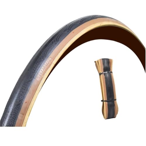 �܂肽���ݎ� MTB �O���x�� �^�C�� �u���b�N/�C�G���[ 60TPI 26x2.25/27.5x2.1-2.2/29x2.2/700x25C/20x1.35(700x25C Yellow)