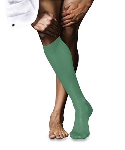 FALKE No. 9 Pure Fil d´Écosse Kniestrümpfe oceangreen (7506), 41-42 – Ansicht 1