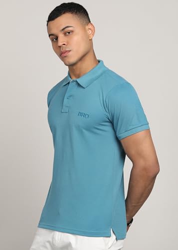 Image of INKKR Men's Solid Polo Neck Half Sleeve Stylish T-Shirt Combo