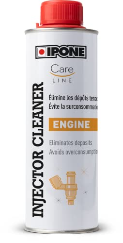 IPONE – Nettoyant Injecteurs Moto Injector Cleaner – Réduit les Emissions de Fumée – Rétablit les Performances Moteur d’Origine - Limite la Consommation d'Huile et de Carburant - 300 mL