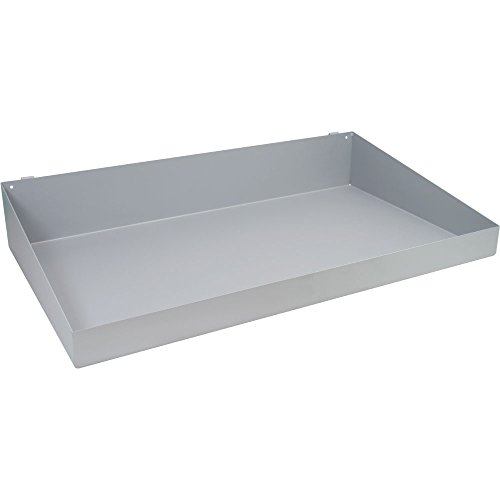 Preisvergleich Produktbild InLine 20110K Blechschütte für Aufstellwand 67 x 39 cm Silbergrau