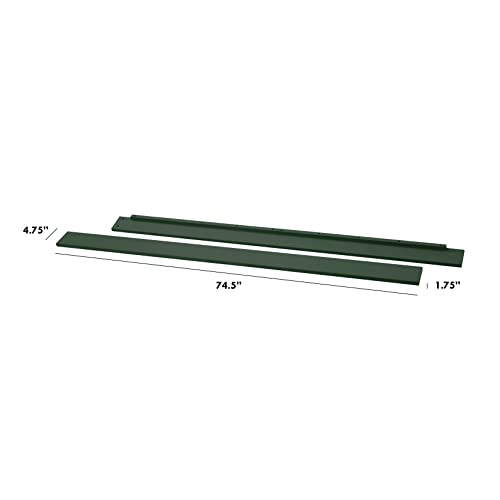 Image of Davinci Hidden Hardware Twin /Full Size Bed Conversion Kit (M5789) in Forest Green