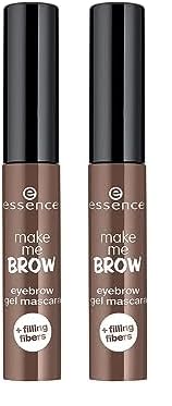 Essence - Gel Mascara Pour Sourcils Make Me Brow - 02 Browny Brows (Lot de 2)
