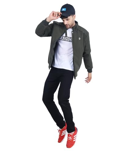 Veste bomber décontractée homme Dollar avec fermeture éclair robuste - 2