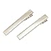 Chenkou Craft 50pcs Prong Hair Clips Alligator Hair Clip DIY Hair Jewelry Craft Dec (Silver, 2 1/8