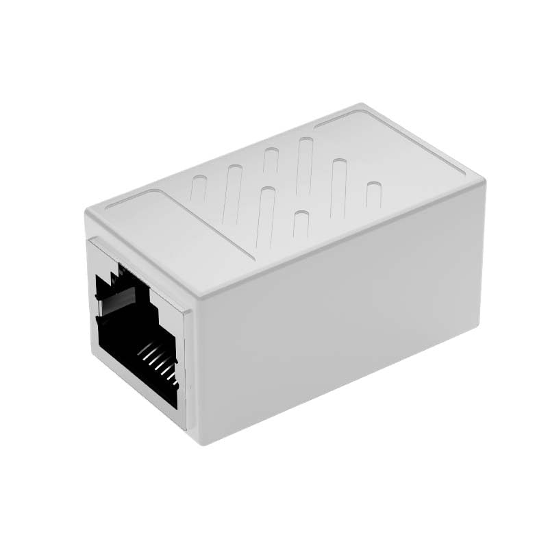 Réseau extender ethernet RJ45 connecteur adaptateur de câble internet blanc lan