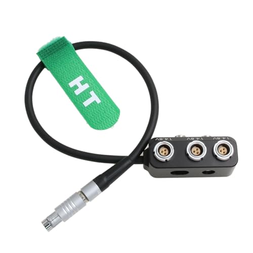 Power RS Splitter Box de 12/24V triple con conectores Fischer para cámara de cine 4