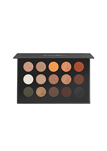 OULAC Pro 15 Shades Eyeshadow Palette Bronze & Olive, Easy to Blend Shades for Warm / Summer Complexions, Non-Drying Formula, Cruelty Free, 28.5 grams / 1 ounces