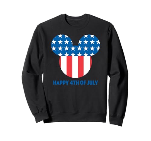 Sweatshirt Mickey Disney 4th of July - Molleton Premium Qualité