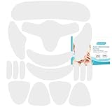 Amazleer Wiederverwendbare Anti-Falten-Pflaster für Gesicht Dekolleté, Faltenentferner-Streifen für Stirn, Augen, Mund, Hals, 256 Stück Glättungspads gegen Mimikfalten (256 PCS)