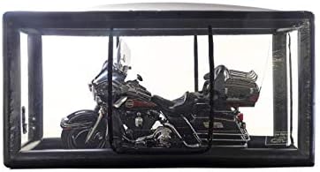 IN THE GARAGE Ultimate Bike Shield - Inflatable Indoor Motorcycle Cover Black 12