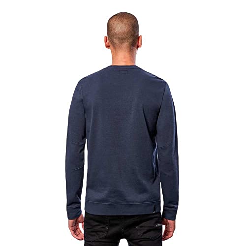 Alpinestars 1212-51322-7011-XL: Ageless Crew Fleece Navy/Grey Xl2
