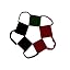 Black-2, Maroon-2 & Green-1
