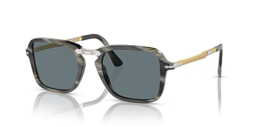 Image of Persol mens Po3330s Rectangular Sunglasses