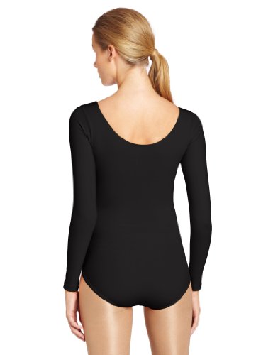 Capezio Women's Long Sleeve Leotard,Black,Small