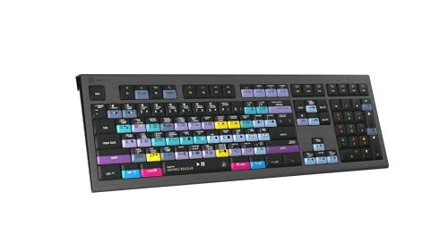 Image of Logickeyboard ASTRA2 Backlit Keyboard for Davinci Resolve - Mac