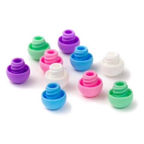 DryFur Syringe Caps for Pets - Variety Pack fits Slip Luer Lock Luer 125 caps Cover