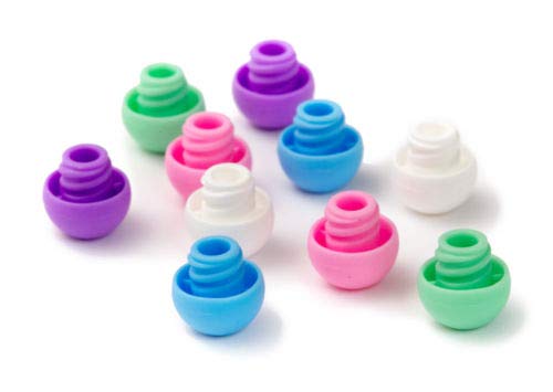 DryFur Syringe Caps for Pets - Variety Pack fits Slip Luer Lock Luer 125 caps