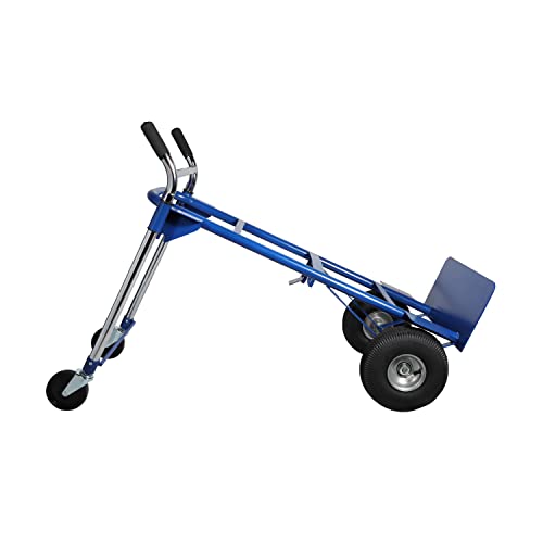 Image of Pro Lift Hand Trucks Foldable - Industrial Dolly Cart Horizontal Loop Handle with 700 Lbs and 900 Lbs Maximum Loading Capacity