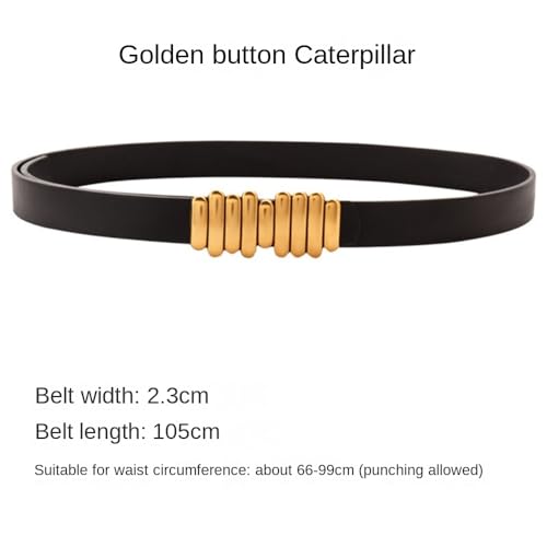 Dress Jeans Accessories PU Luxury Design Corset Metal Buckle Waist Cinch Belt Jeans(02)2