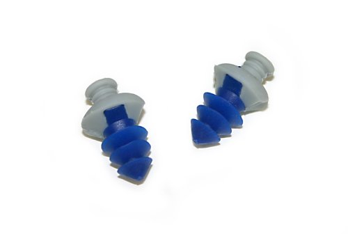 Aqua Sphere Silicone Ear Plug - Navy/Grey
