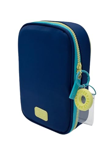 Puket Estojo Grande Azul Marinho, Coleção 2026, Menino