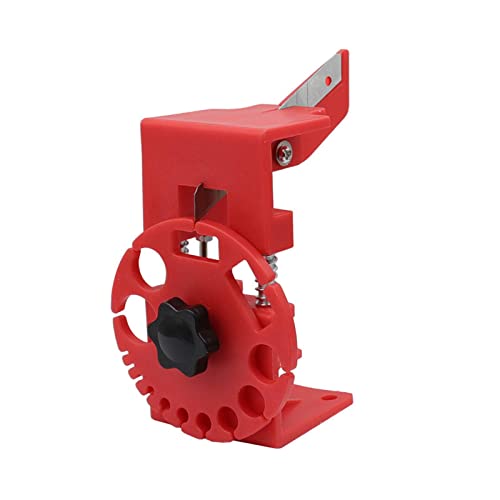 Image of Copper Wire Stripper 0.9mm~16mm Quick Stripping Machine for Copper Recycling Red|Manual Wire Stripper Tool | Adjustable Cable Stripping Machine for Electrical Wires | Portable Handheld Wire
