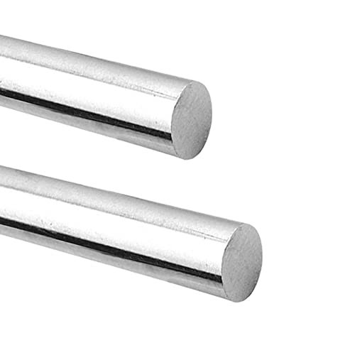 Barre en acier inoxydable cylindrique de haute précision lot de 2 tiges robustes