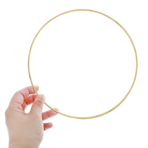 Cercles Dorés pour Attrape-rêves et Décorations Murales Bohèmes - 5