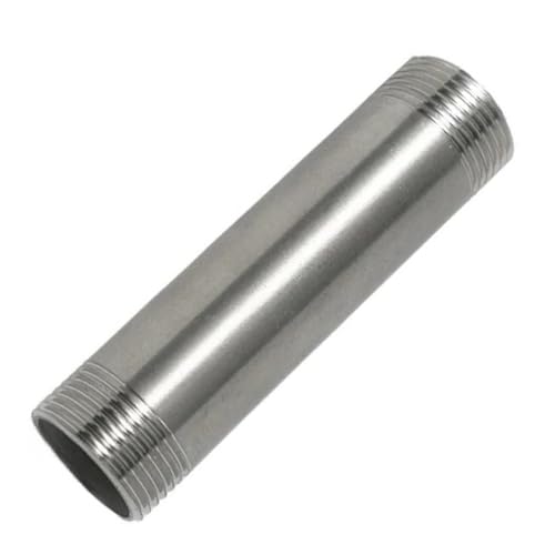 Instalación de tubería roscada conector unión tubo redondo macho BSPT 2