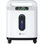 Sauerstoffkonzentrator, Sauerstoffgerät Für Zuhause,93%,1-8 l/m Einstellbar Sauerstoffkonzentrator, Tragbar Sauerstoffkonzentrator, Intelligent Mit Fernbedienung,Intelligente Steuerung