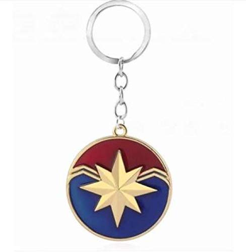 Mashki Captain Marvel 3D Miniature Avenger Key Chain and Keyring ...