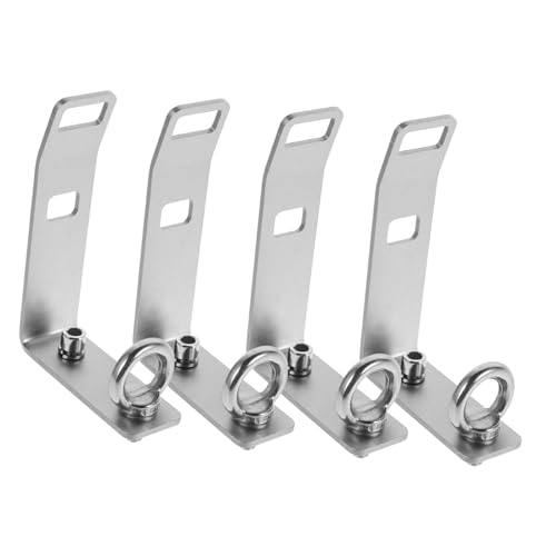 MUCKLILY Truck Rack Accessories 4 Pack Load Stops t Slot for Secure Transport Rooftop Racks Ladders Kayaks