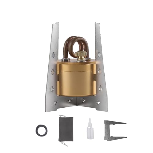 Portable Mini Camping Alcohol Stove 50ml Golden