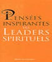 Pensées inspirantes des Leaders spirituels 2845921713 Book Cover