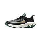 Nike Giannis Immortality 4 Big Kids' Basketball Shoes (HV9127-001, Black/Bicoastal/Pale Ivory/Metallic Gold) Size 2