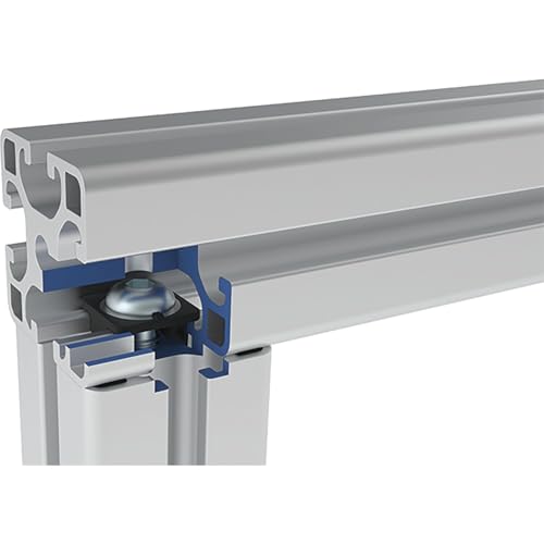 Fath Schraubenverbinder I Item System Verbindung von 2 Aluprofilen mit Nut 8-10 Stück