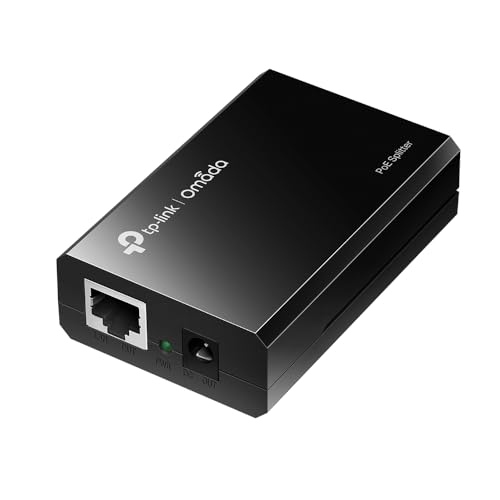 TP-Link TL-PoE10r Gigabite PoE Splitter, Only Compatible with IEEE 802.3af Devices, Not Compatible with 802.3at