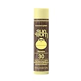 Sun Bum SPF 30 Sunscreen Banana Lip Balm - Moisturizing Aloe Vera and Vitamin E - Vegan and Cruelty Free - Broad Spectrum UVA/UVB Lip Protection - 0.15 oz Stick
