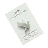 Dreikönigs-Skulptur, Heiliger Geist, christliche Miniatur-Skulptur, mit Karte, handgefertigt, Tierform-Symbol, Epiphanie-Skulpturen, für Familie, Freunde, Frauen, Männer, Zuhause, Büro, Tischfeiern