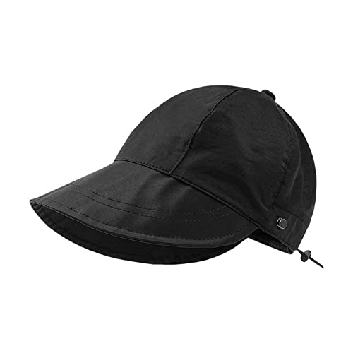 帽子 レディース UVカット帽子 深め レディースハット日焼け防止 キャップ つば広 小顔効果 サイズ調節 吸汗速乾 接触冷感 折りたたみ 携帯便利 女優帽 紫外線対策 渔夫帽 登山 ベースボールキャップ アウトドア アジャスタブル キャップ