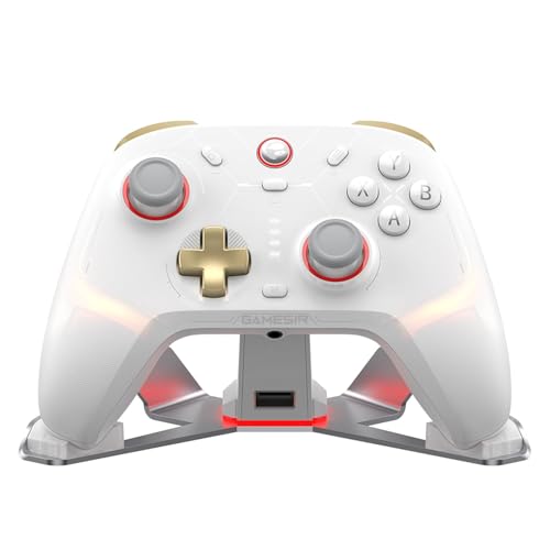 GameSir Cyclone 2 �}���`�v���b�g�t�H�[�����C�����X�R���g���[���[�ATMR�d���W���C�X�e�B�b�N���z�[�����ʃX�C�b�`�g���K�[�ASwitch/PC/iOS/Android/Steam�p6���W���C���Q�[�~���O�R���g���[���[ (�� - �o���h��)