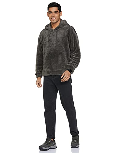 Image of Amazon Brand - INKAST Men's Polyester Hooded Sweatshirt