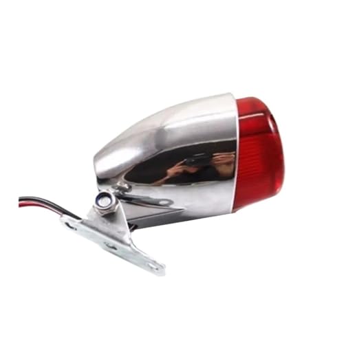 Feu arrière moto triple fonction avec clignotants LED haute visibilité